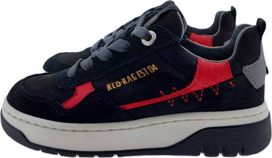 Red-Rag 13869 sneaker zwart