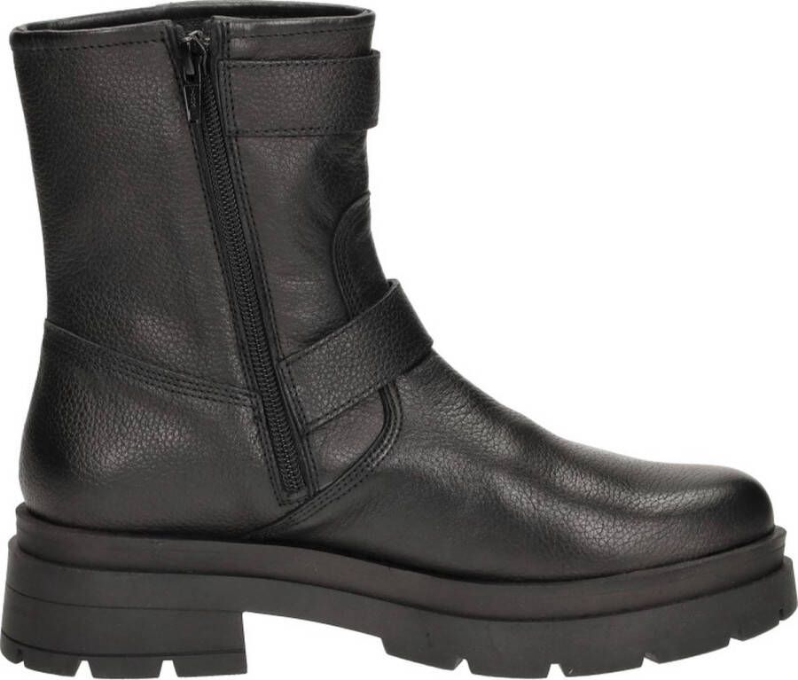 Red Rag Zwarte Leren Gesp Boots Black Dames - Foto 2