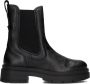 Red Rag Zwarte Chelsea Boots Stijlvol Model Black Dames - Thumbnail 3