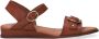 Red Rag Chique Leren Sandalen met Gouden Details Brown Dames - Thumbnail 2