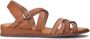 RED-RAG Sandalen Dames 79542 Tiny Wedge Maat: 35 Materiaal: Leer Kleur: Cognac - Thumbnail 2