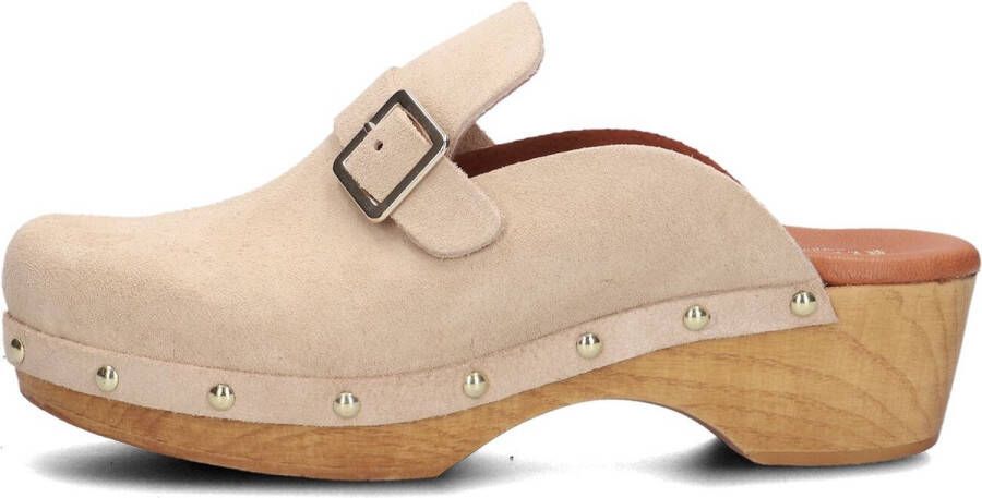 Red-Rag 79566 Clogs Dames Beige