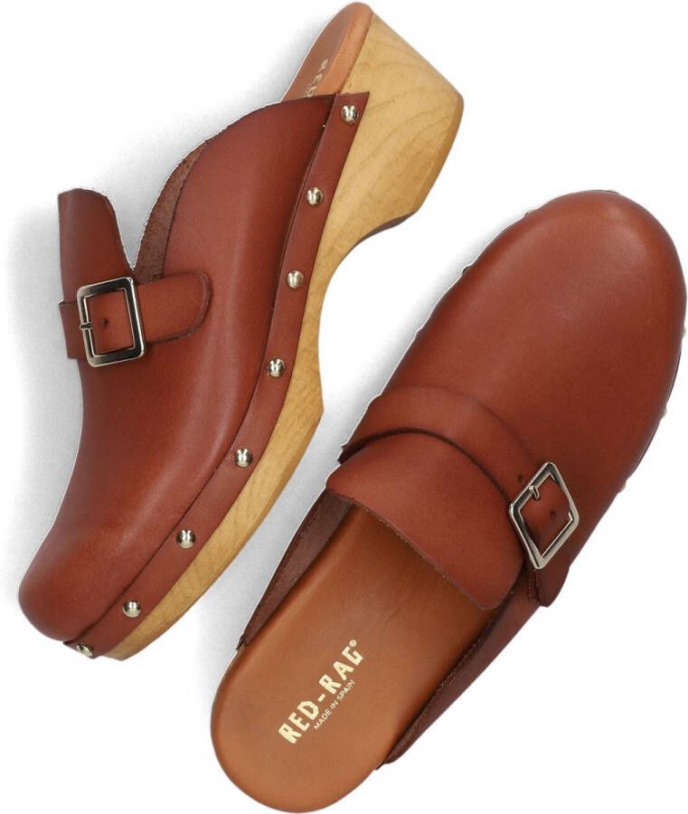 Red-Rag 79566 Clogs Dames Cognac