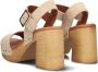 RED-RAG Sandalen Dames 79568 Maat: 41 Materiaal: Suède Kleur: Beige - Thumbnail 2