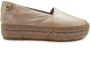 RED-RAG Espadrilles Dames 78136 Maat: 38 Materiaal: Leer Kleur: Goud - Thumbnail 2