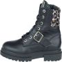 Red Rag leren veterboots zwart Meisjes Leer Meerkleurig 37 - Thumbnail 2