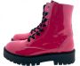 Red-Rag 12394 Roze lak biker boot Red Rag(37 Kleur Roze ) - Thumbnail 1