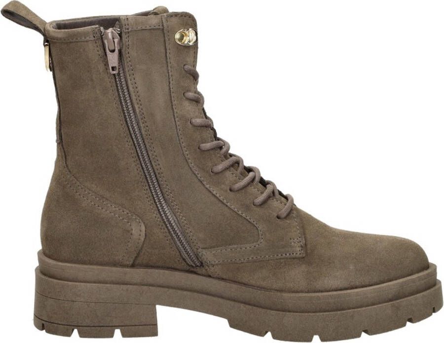 Red Rag Veterschoenen Hoog Veterschoenen Hoog Taupe