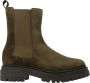 MW RED-RAG Groene chelsea boots | 71534 - Thumbnail 1