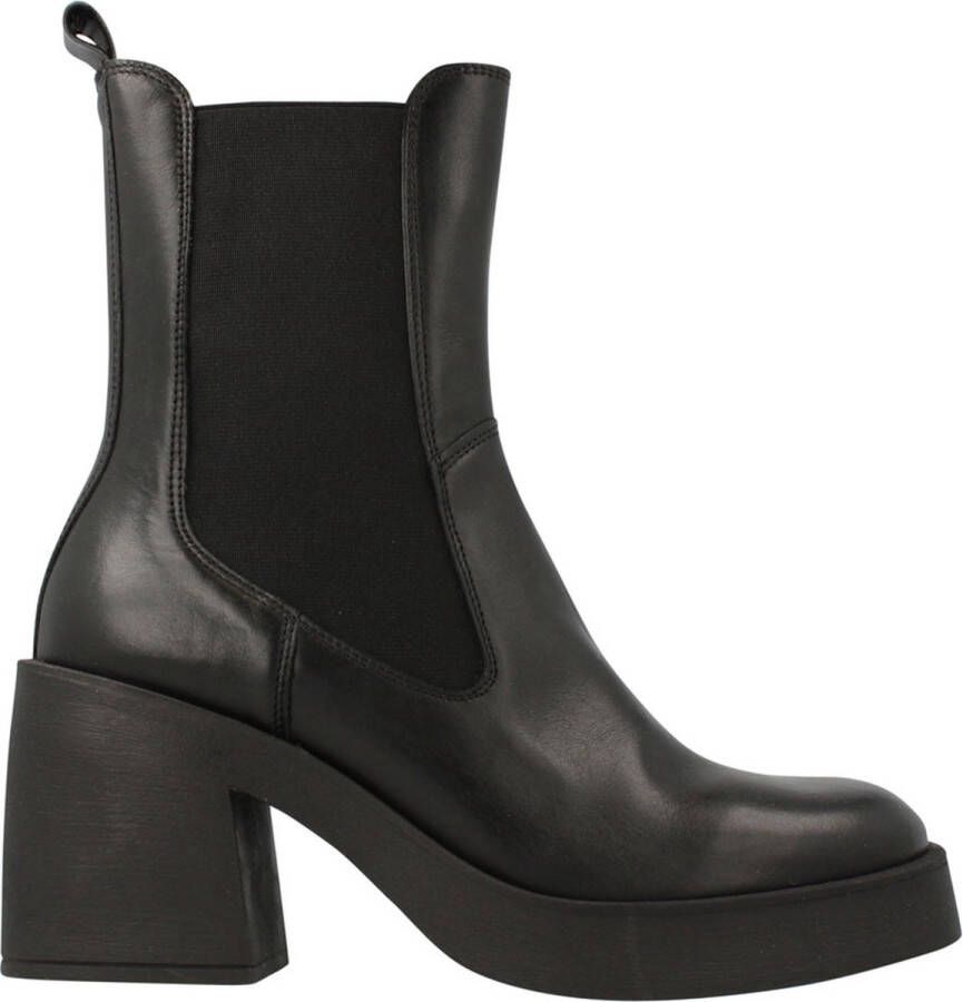 MW RED-RAG Zwarte chelsea boots | 74704