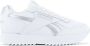 Reebok Classic Glide Ripple Double Leather Dames Schoenen Trainers Wit - Thumbnail 2