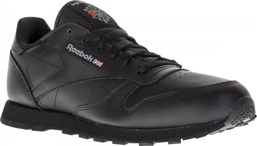 Reebok Meisjes Sneakers Classic Leather Kids Zwart