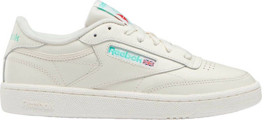 REEBOK Lage Sneakers Dames Club C 85 Woman Maat: 42 Materiaal: Leer Kleur: Wit