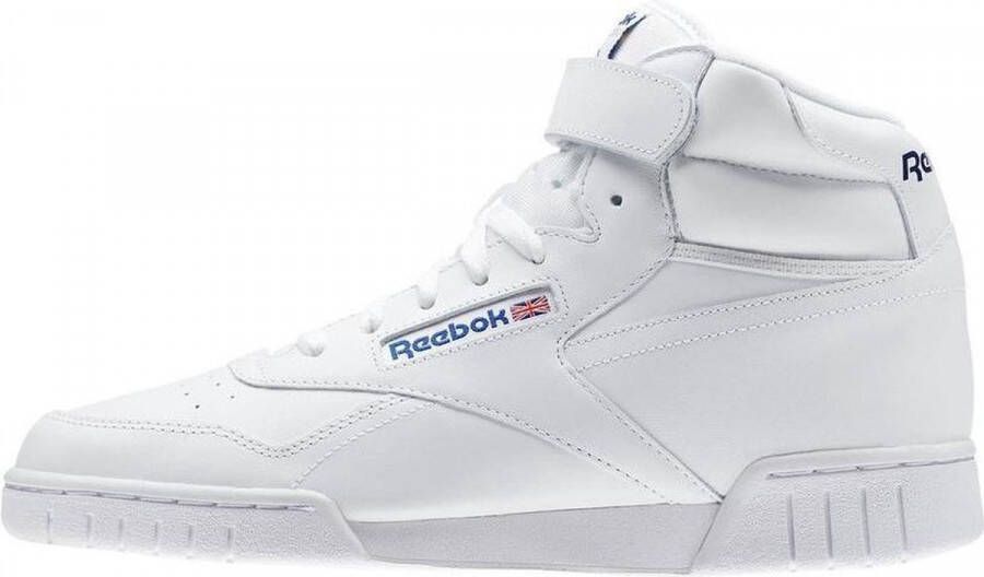 Reebok Classics Ex O Fit Hi Heren Sneakers Sportschoenen Schoenen Leer Wit