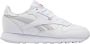 REEBOK CLASSICS Leather Junior Trainers Ftwr White Ftwr White Pure Grey 2 Kinderen - Thumbnail 1