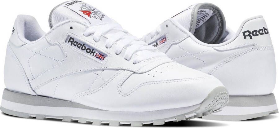 Reebok Classic Leather Heren Schoenen White Leer Foot Locker