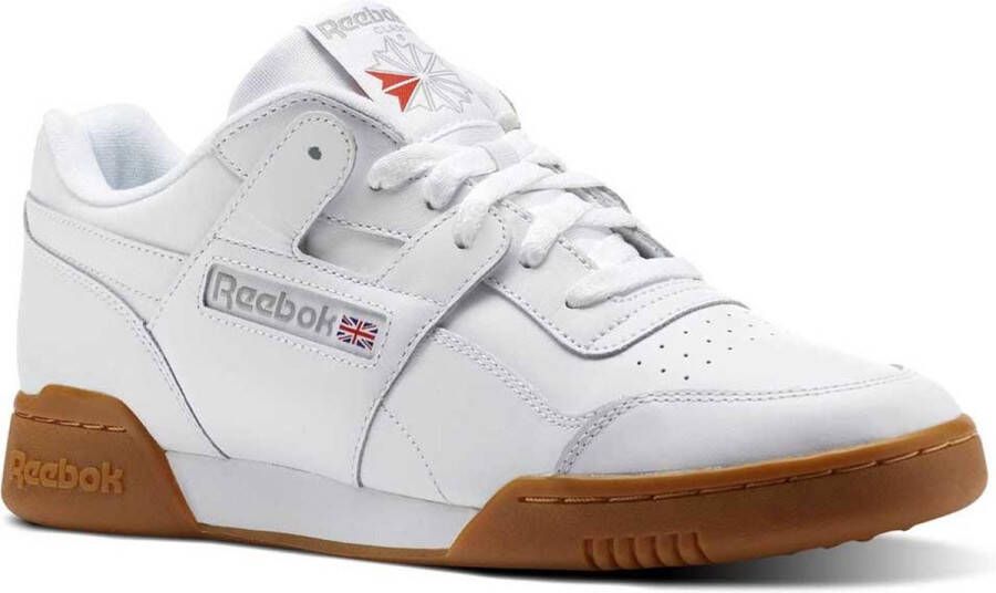 Reebok workout plus trainers white cheap carbon gum