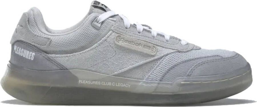 Reebok X Pleasures Club C Legacy Pure Grey 2 Pure Grey 4 Straw