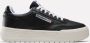 Reebok CLUB C MEGACOURT Zwart Wit Dames Sneakers Zwart Wit - Thumbnail 1