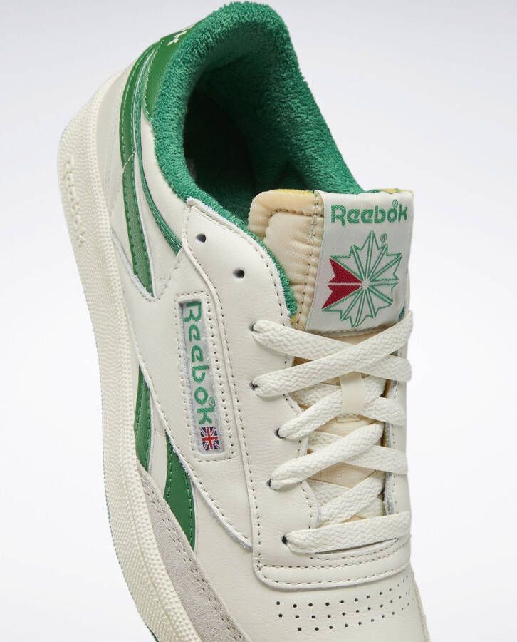 Reebok Club C Revenge Vintage Heren Schoenen Trainers Leer Wit FW4862