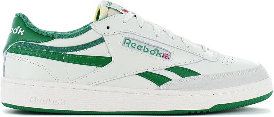 Reebok Club C Revenge Vintage Heren Schoenen Trainers Leer Wit FW4862