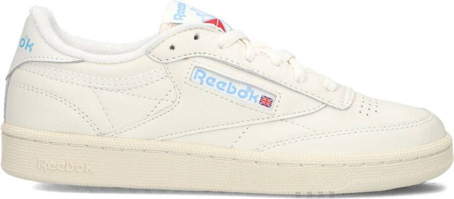 REEBOK Lage Sneakers Dames Club C 85 Vintage Maat: 40 Materiaal: Leer Kleur: Beige