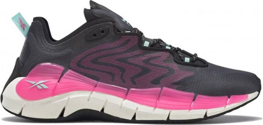 Reebok zig kinetica ii schoenen Core Black Atomic Pink Pixel Mint Dames