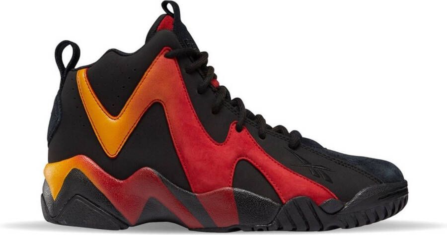 Reebok Kamikaze 2 Black Flash Red Semi Solar Gold Schoenmaat 45 1 2 Sneakers H01318