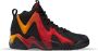 Reebok Kamikaze 2 Black Flash Red Semi Solar Gold Schoenmaat 45 1 2 Sneakers H01318 - Thumbnail 1