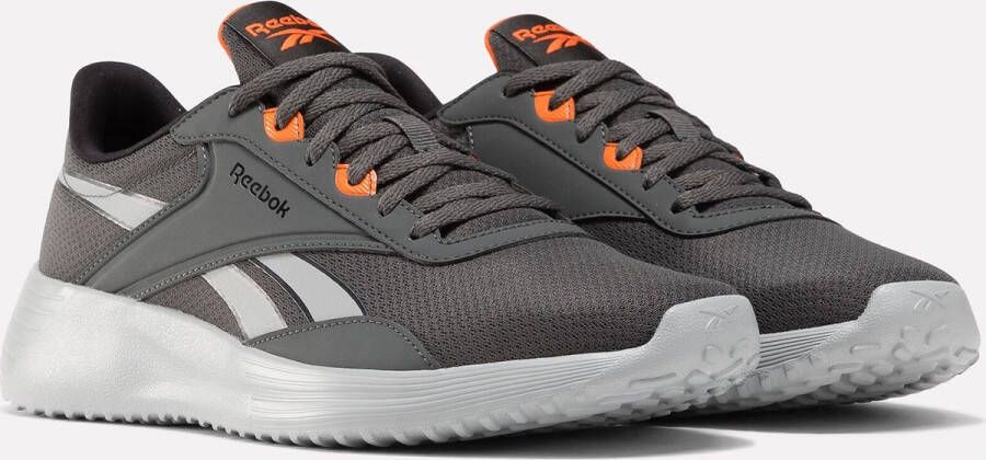 Reebok LITE 4 Grijs Oranje Heren Sportschoenen Grijs Oranje