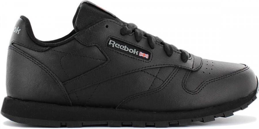 Reebok Meisjes Sneakers Classic Leather Kids Zwart