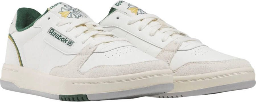 Reebok PHASE COURT Heren Sneakers Wit Groen