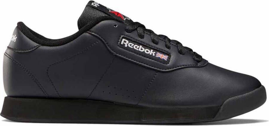 Reebok Classics Princess Leather Dames Sneakers Sportschoenen Schoenen Zwart CN2211