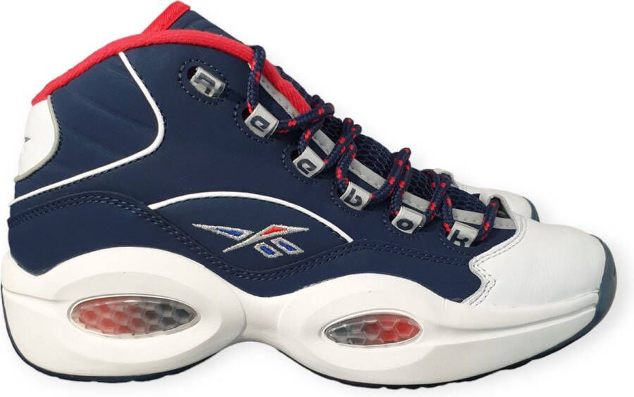 Reebok Question Mid Vector Navy Ftwr White Vector Red Schoenmaat 42 1 2 Sneakers H01281