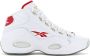 Reebok Question Mid Ftwwht Ftwwht Vecred Schoenmaat 40 1 2 Sneakers GX0230 - Thumbnail 4