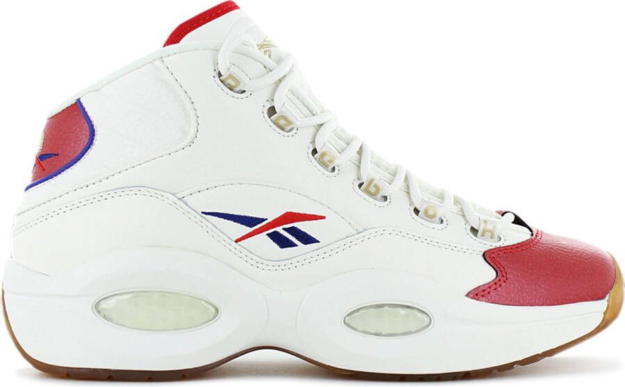 Reebok Question Mid Chalk Vector Red Vector Blue Schoenmaat 44 Sneakers GZ7099