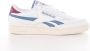 Reebok Club C Revenge met blauwe details Wit Leer Lage sneakers Unisex - Thumbnail 1