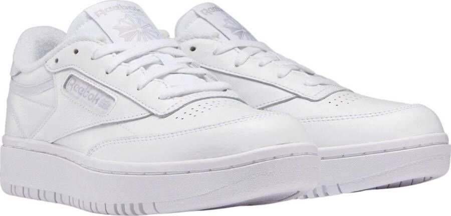 Reebok Club C Double Womens Ftwwht Ftwwht Cdgry2 Schoenmaat 40 1 2 Sneakers GW0854