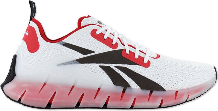 Reebok ZIG Kinetica Shadow Heren Sneakers Schoenen Wit-Rood GZ0188