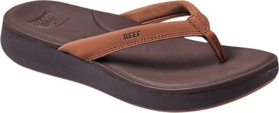 Reef Cushion Cloud espresso Dames Slippers Donkerbruin