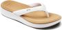 Reef Cushion Cloud White Tan Dames Teenslippers Wit - Thumbnail 3