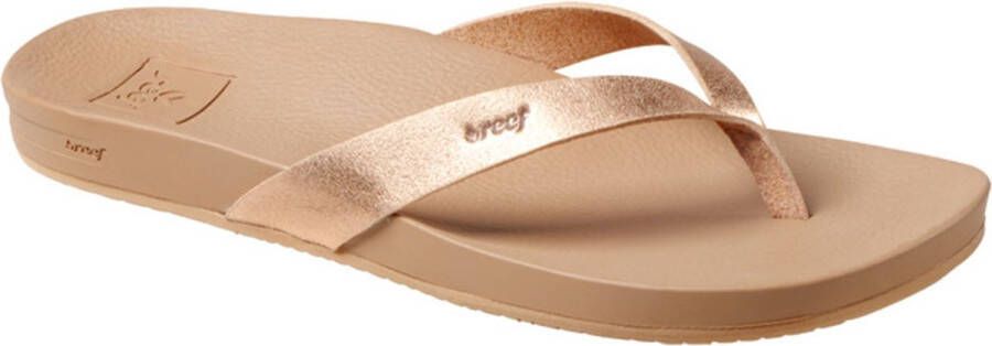 Reef Cushion Court Dames Slippers Rose Gold