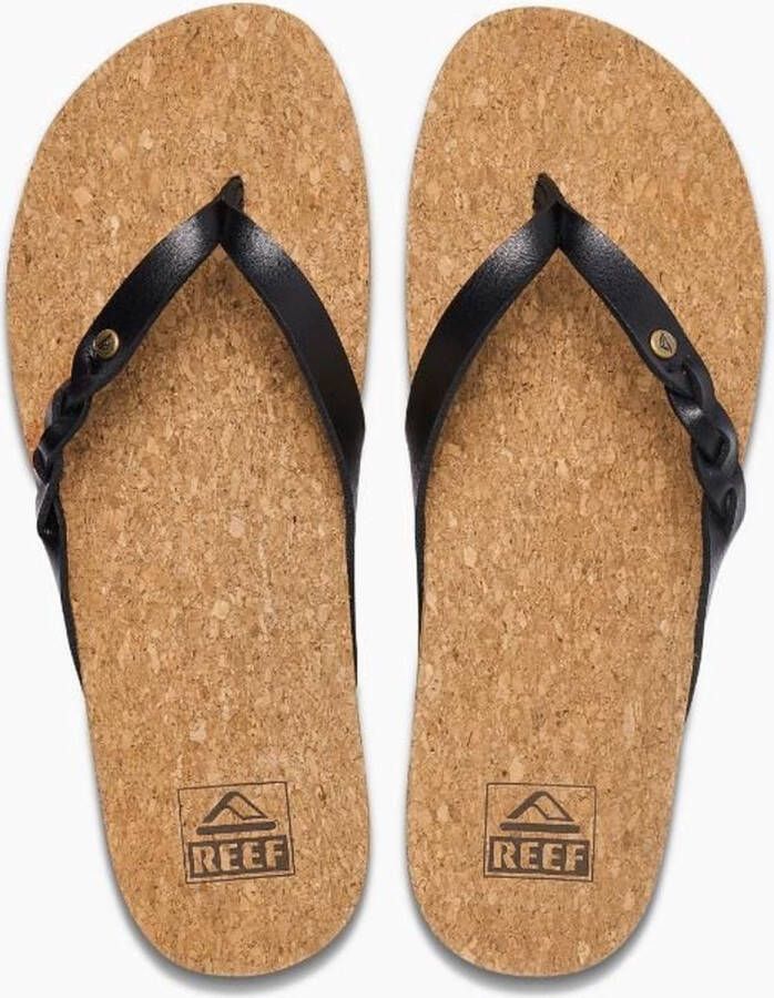 Reef Women's Cushion Court Twist Sandalen bruin beige - Foto 1