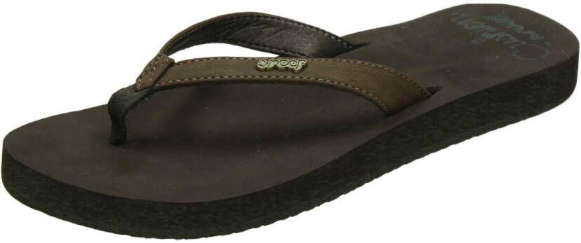 Reef Cushion Luna Dames Slippers Brown