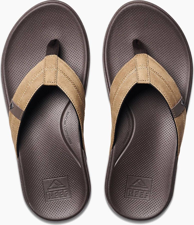 Reef Cushion Phantom 2.0 Brown Tan Heren Slippers Bruin