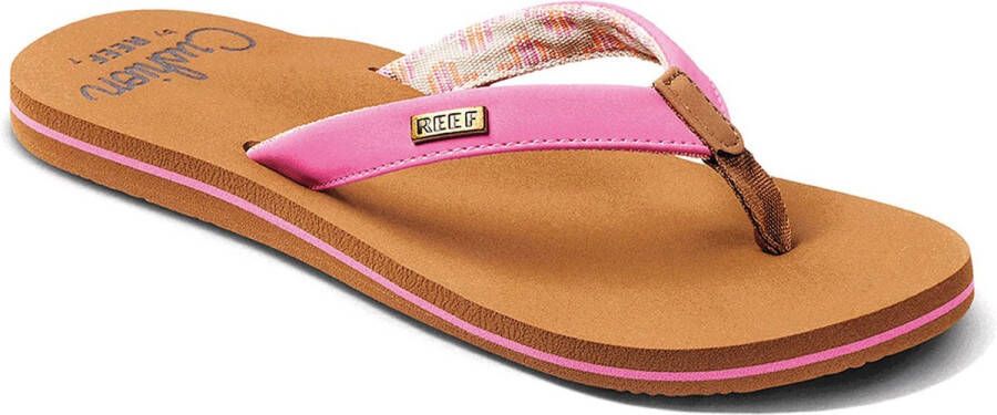 Reef Cushion Sands Dames Slippers Bruin