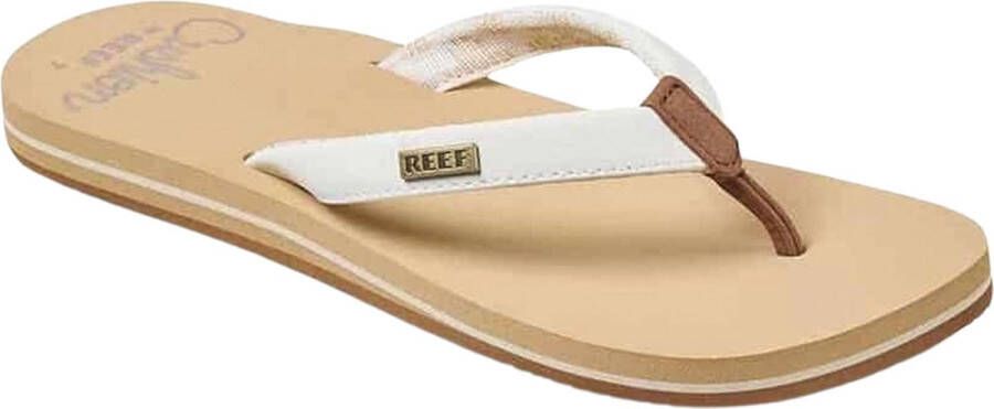 Reef Cushion Sands Teenslippers Zomer slippers Dames Wit