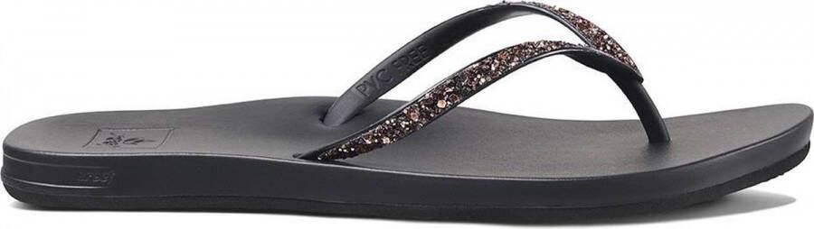 Reef Cushion Stargazer Dames Slippers Black Bronze