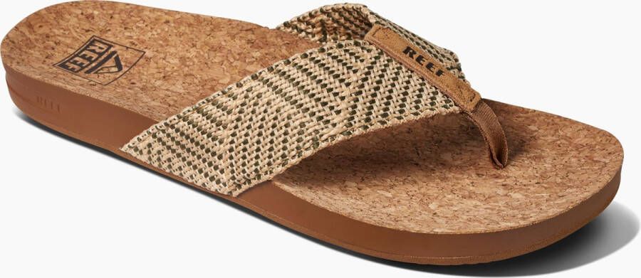 Reef Cushion Strand Teenslippers Dames Groen