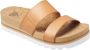 Reef CUSHION VISTA HI NATURAL Volwassenen Dames slippers Kleur: Cognac - Thumbnail 1